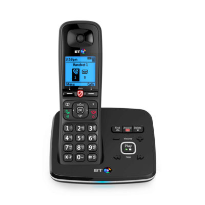 BT 6610 Cordless Telephone with Answering Machine – Single BT 6610 Cordless Telephone with Answering Machine – Single